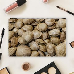 Shellfishs Photo Print Pattern Cosmetic Bag (large) by dflcprintsclothing