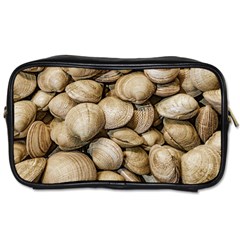 Shellfishs Photo Print Pattern Toiletries Bag (one Side) by dflcprintsclothing