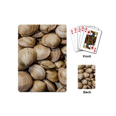 Shellfishs Photo Print Pattern Playing Cards (mini) by dflcprintsclothing