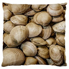 Shellfishs Photo Print Pattern Standard Flano Cushion Case (two Sides) by dflcprintsclothing