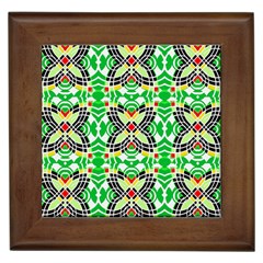 Modern Vintage Butterfly Geometric Framed Tiles by beautyskulls