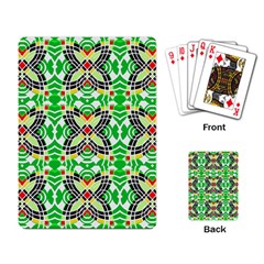 Modern Vintage Butterfly Geometric Playing Cards Single Design by beautyskulls