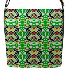 Modern Vintage Butterfly Geometric Flap Closure Messenger Bag (s)