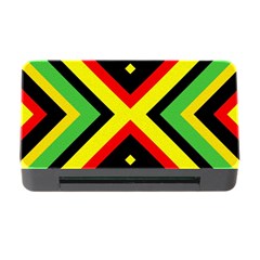 Reggae Vintage Geometric Vibrations Memory Card Reader With Cf by beautyskulls