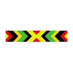 Reggae Vintage Geometric Vibrations Flano Scarf (mini) by beautyskulls