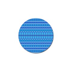 Stunning Luminous Blue Micropattern Magic Golf Ball Marker (10 Pack) by beautyskulls