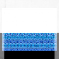 Stunning Luminous Blue Micropattern Magic Rectangular Jigsaw Puzzl by beautyskulls