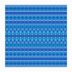 Stunning Luminous Blue Micropattern Magic Medium Glasses Cloth by beautyskulls