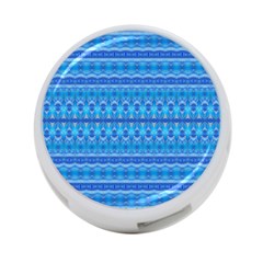 Stunning Luminous Blue Micropattern Magic 4-port Usb Hub (one Side) by beautyskulls