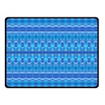 Stunning Luminous Blue Micropattern Magic Fleece Blanket (Small) 50 x40  Blanket Front