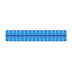 Stunning Luminous Blue Micropattern Magic Flano Scarf (mini) by beautyskulls