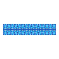 Stunning Luminous Blue Micropattern Magic Velvet Scrunchie by beautyskulls