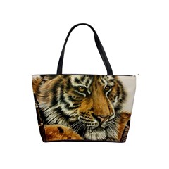 Tiger Cub  Classic Shoulder Handbag by ArtByThree