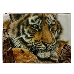 Tiger Cub  Cosmetic Bag (xxl)