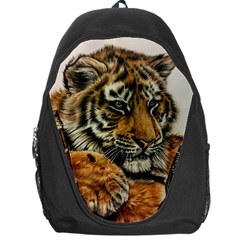 Tiger Cub  Backpack Bag by ArtByThree