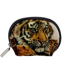 Tiger Cub  Accessory Pouch (small) by ArtByThree