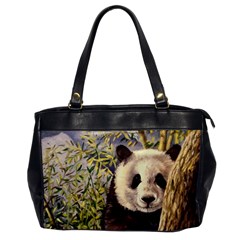 Panda Oversize Office Handbag by ArtByThree