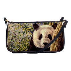 Panda Shoulder Clutch Bag by ArtByThree