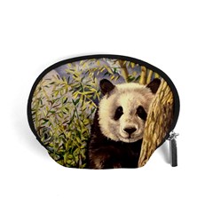 Panda Accessory Pouch (small) by ArtByThree