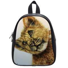 Lion Cub School Bag (small) by ArtByThree