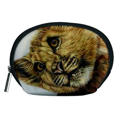 Lion Cub Accessory Pouch (medium) by ArtByThree