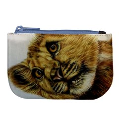 Lion Cub Large Coin Purse by ArtByThree