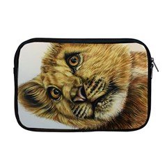 Lion Cub Apple Macbook Pro 17  Zipper Case by ArtByThree