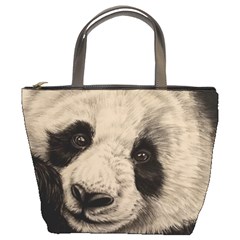 Giant Panda Bucket Bag by ArtByThree