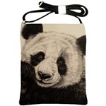 Giant Panda Shoulder Sling Bag Front