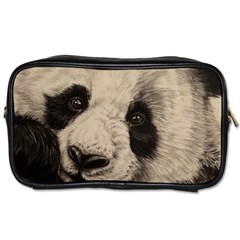 Giant Panda Toiletries Bag (one Side) by ArtByThree