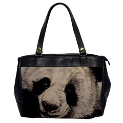 Giant Panda Oversize Office Handbag by ArtByThree