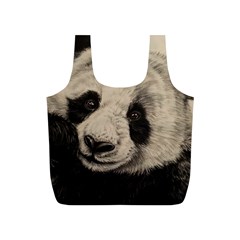 Giant Panda Full Print Recycle Bag (s) by ArtByThree