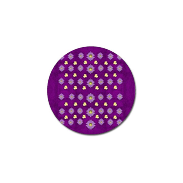 A Feel Of Flowers In Beautiful Air Golf Ball Marker