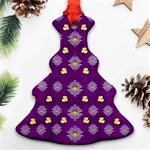 A Feel Of Flowers In Beautiful Air Ornament (Christmas Tree)  Front