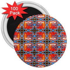 Ml 128 3  Magnets (100 Pack) by ArtworkByPatrick