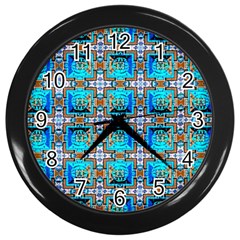 Ml 128 1 Wall Clock (black) by ArtworkByPatrick