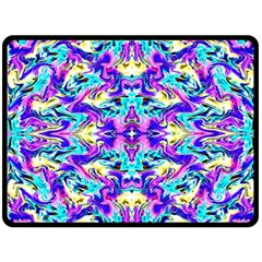 Ml 129 2 Double Sided Fleece Blanket (Large) 