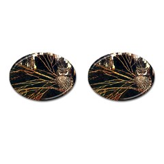 Who s Woods Are These? - Vintage - Cufflinks (oval) by WensdaiAmbrose