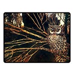 Who s Woods Are These? - Vintage - Double Sided Fleece Blanket (Small)  45 x34  Blanket Front