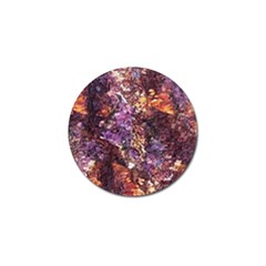 Colorful Rusty Abstract Print Golf Ball Marker by dflcprintsclothing