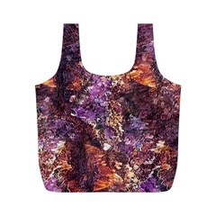 Colorful Rusty Abstract Print Full Print Recycle Bag (m) by dflcprintsclothing