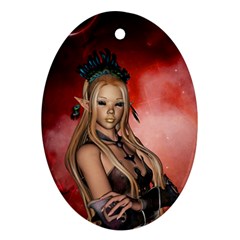 Wonderful Mythical Fairy Ornament (oval)