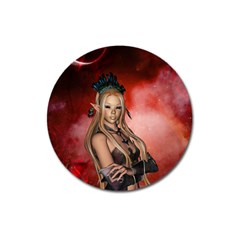 Wonderful Mythical Fairy Magnet 3  (Round)