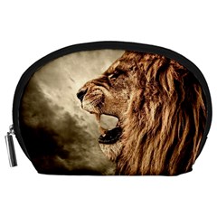 Roaring Lion Accessory Pouch (large) by Sudhe