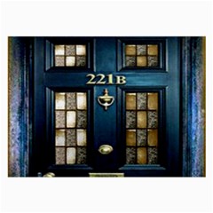 Tardis Sherlock Holmes 221b Large Glasses Cloth by Sudhe