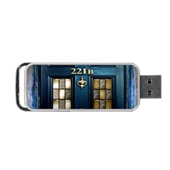 Tardis Sherlock Holmes 221b Portable Usb Flash (one Side) by Sudhe