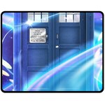 Tardis Space Fleece Blanket (Medium)  60 x50  Blanket Front