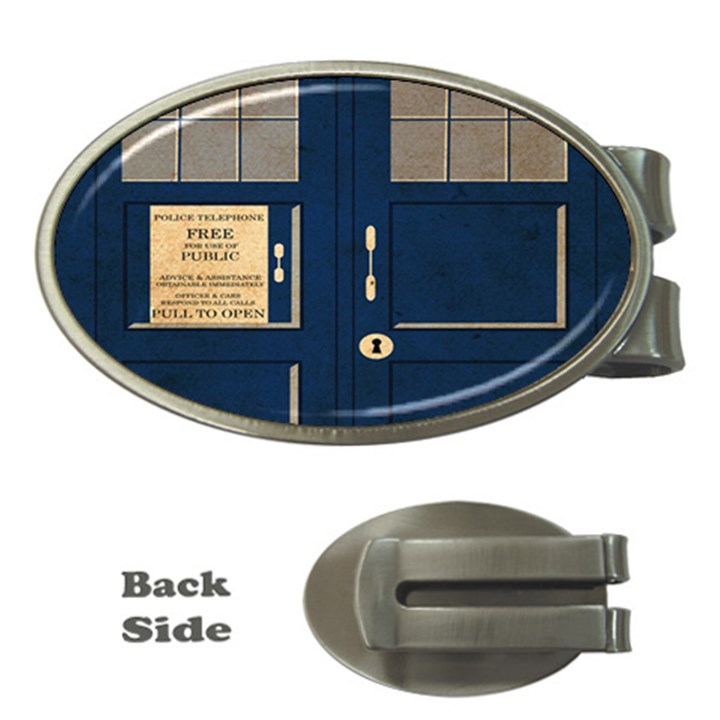 Tardis Poster Money Clips (Oval) 