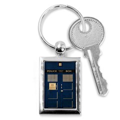 Tardis Poster Key Chains (rectangle)  by Sudhe