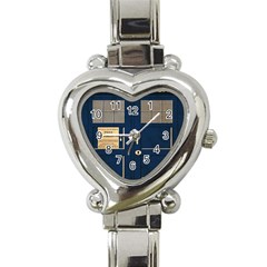 Tardis Poster Heart Italian Charm Watch by Sudhe